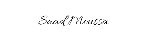 Signature of Saad Moussa
