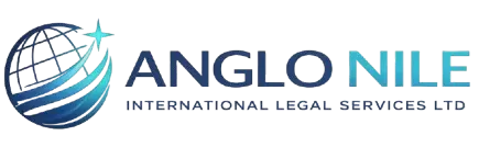 ANGLO–NILE INTERNATIONAL LEGAL SERVICES LTD official bilingual logo