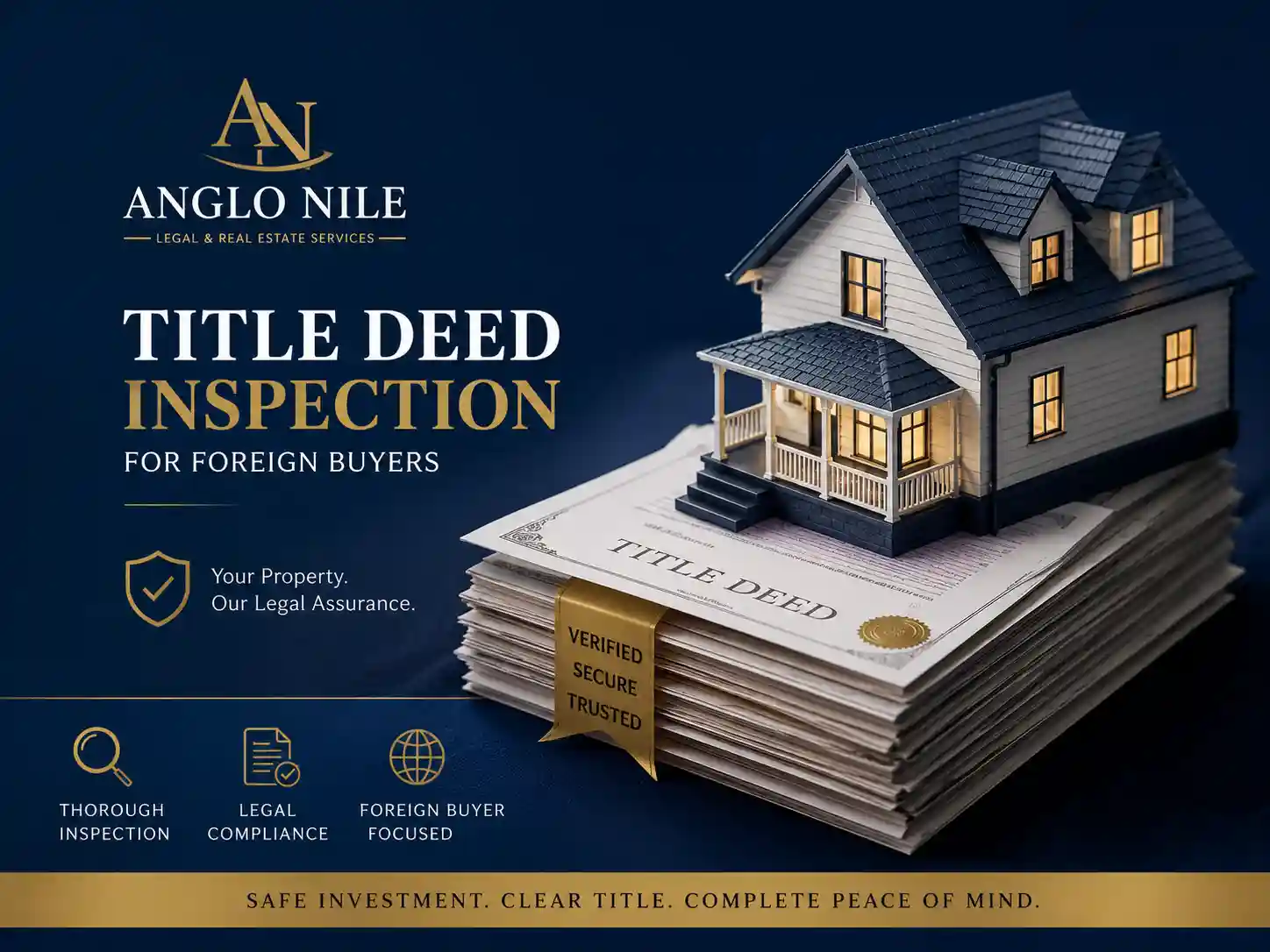 title deed verification in egypt risk report, Title Deed Verification in Egypt for Foreign Buyers, and Foreign Buyers Property Verification Egypt
