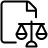 Legal document and scales illustration representing careful review and preparation of Egyptian civil status records