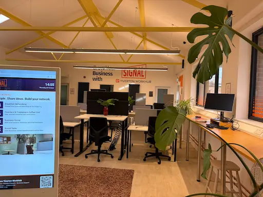 ANGLO–NILE Tiverton office and professional client meeting environment